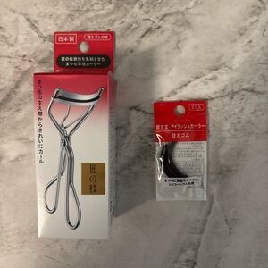 Shiseido Eyelash Curler with 3 Black Rubber Pads